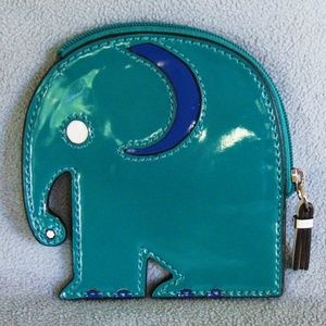 Coach Bags - Coach Turquoise Elephant coin case purse Coach Bags - Coach Turquoise Elephant coin case purse